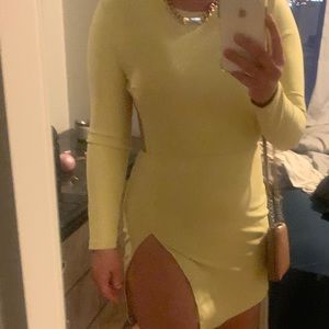 Yellow dress